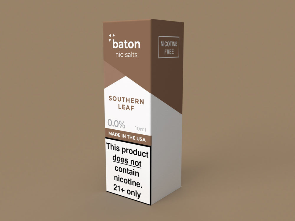 Baton Nicotine Free Southern Leaf 0mg 10ml
