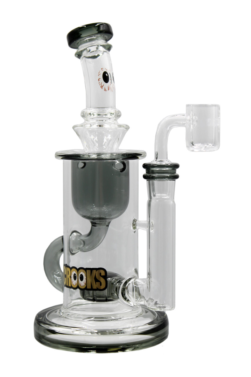 9" Crooks Klein Water Pipe w/ Quartz Banger