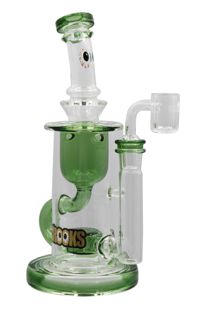 9" Crooks Klein Water Pipe w/ Quartz Banger