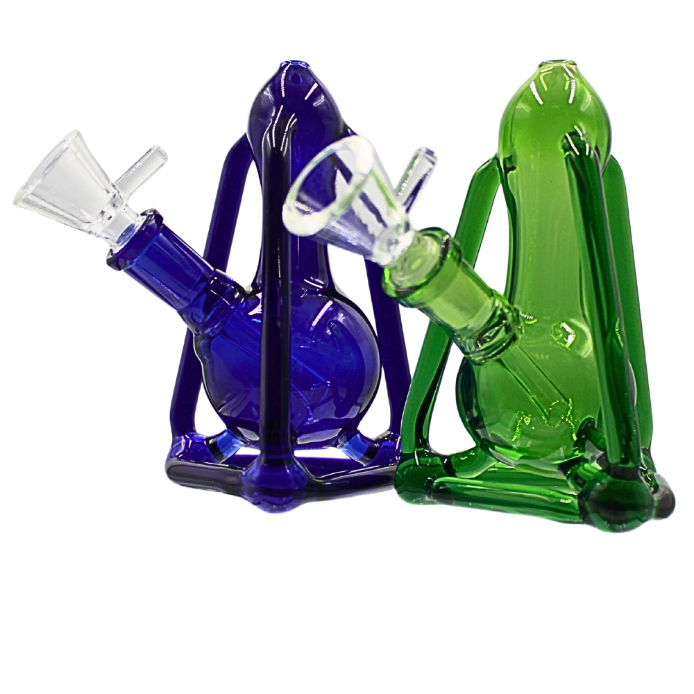 6" Triangle Shape Mini Water Pipe