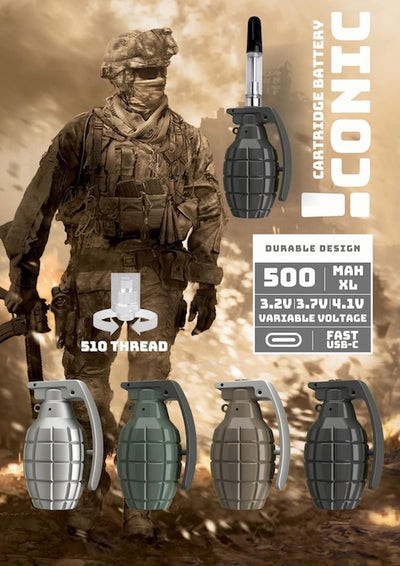 Iconic Grenade 510 Battery