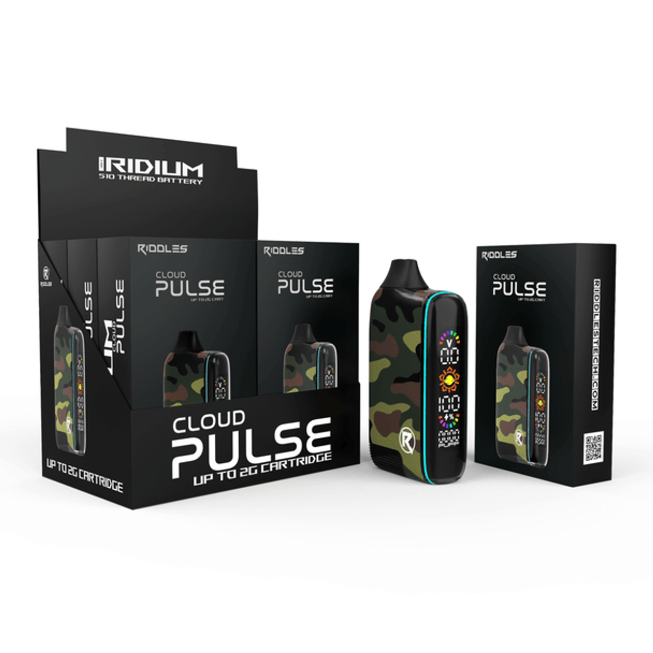 Riddles - Cloud Pulse 510 Concealable Battery