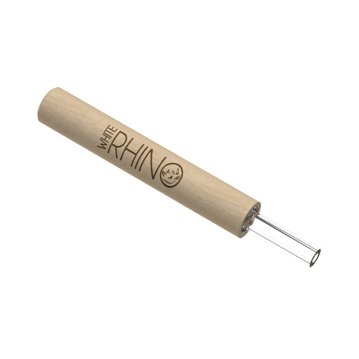 White Rhino Wood Dab Straw