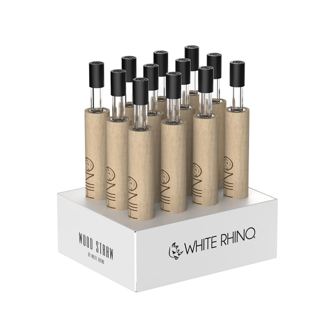 White Rhino Wood Dab Straw