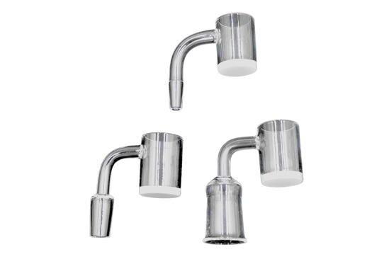 Flattop Quartz Banger 90* White Bottom