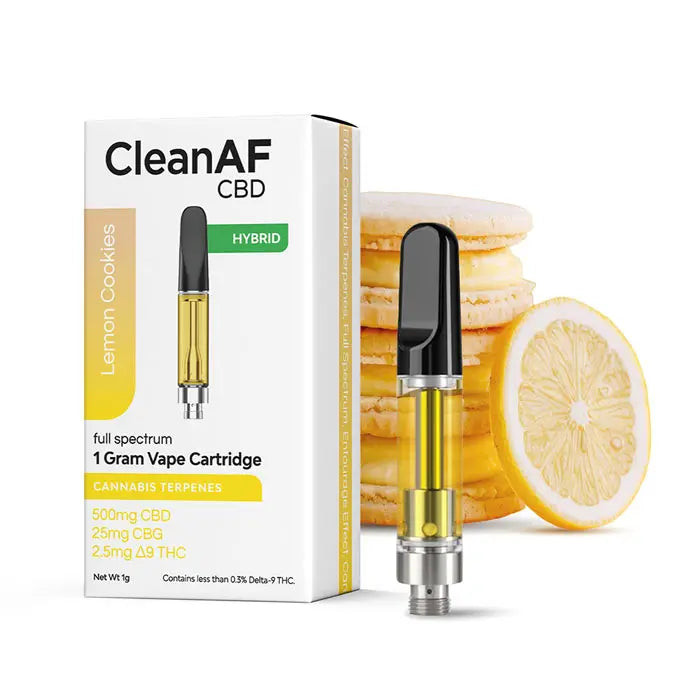 CleanAF CBD Full Spectrum 1 Gram Vape Cartridge