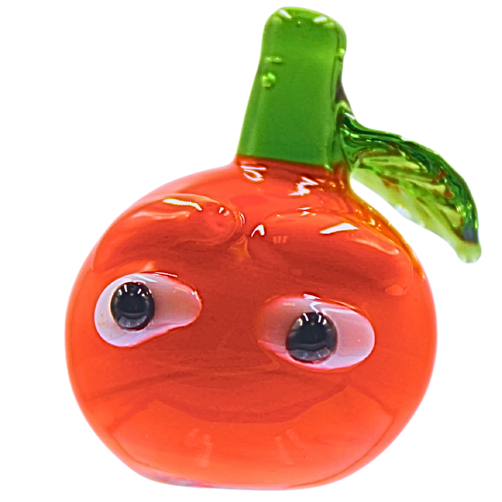 Angry Orange Glass Carb Cap