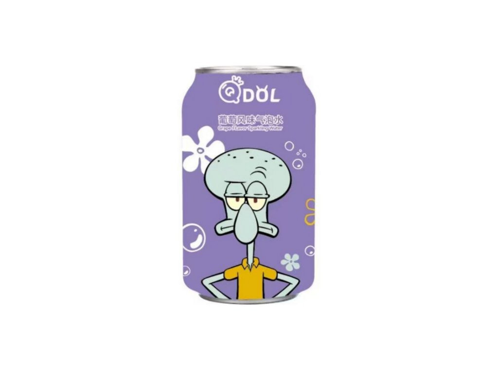 SpongeBob Flavored Sparkling Water 330ml Can - Assorted Flavors