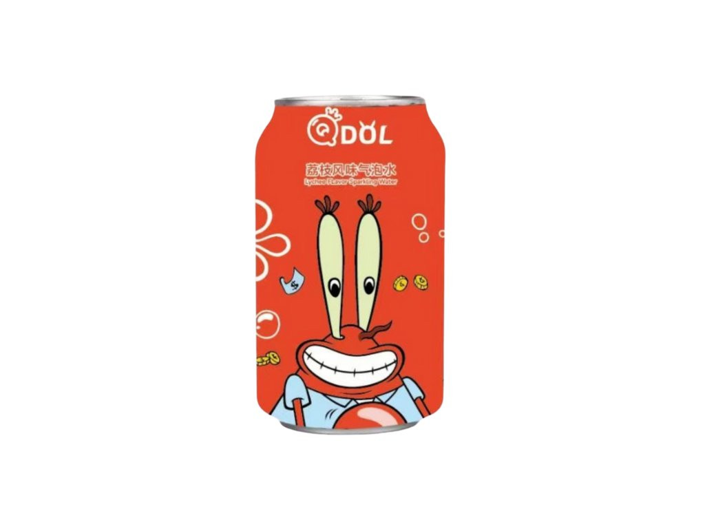 SpongeBob Flavored Sparkling Water 330ml Can - Assorted Flavors