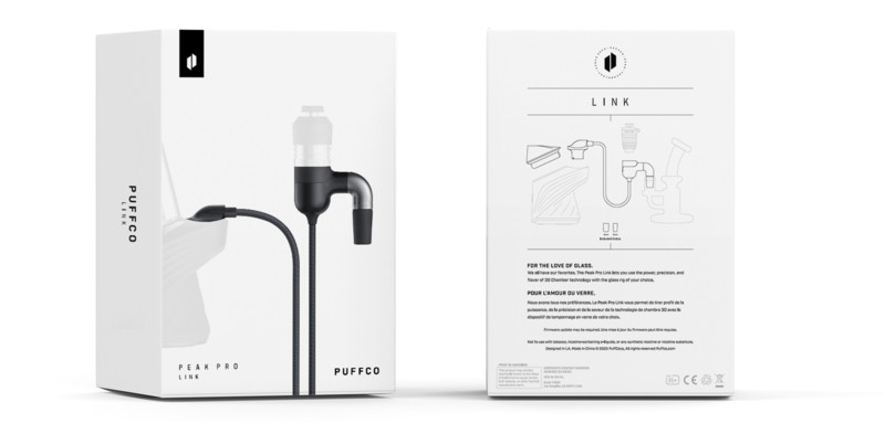 Puffco Peak Pro Link - External Glass Adapter