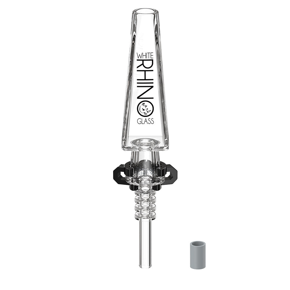 White Rhino 2 Piece 10mm Nectar Collector V6 5pk