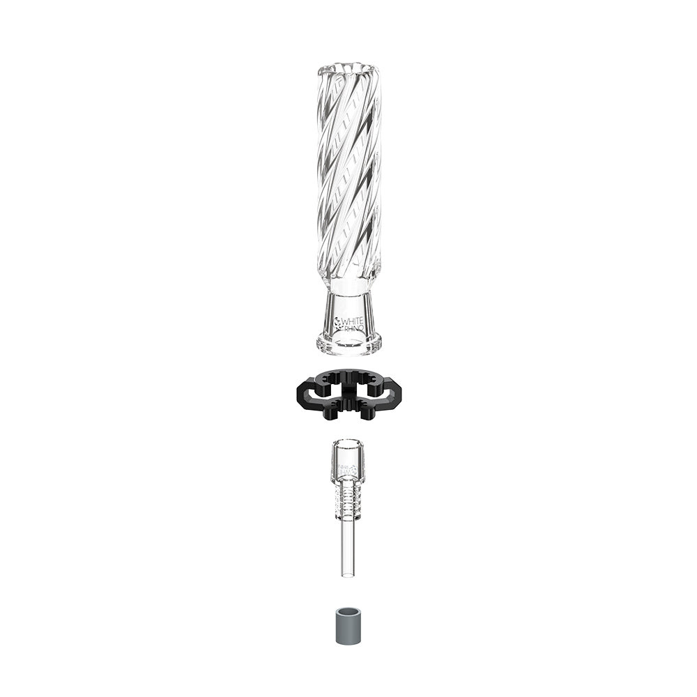 White Rhino 2 Piece 10mm Nectar Collector V7