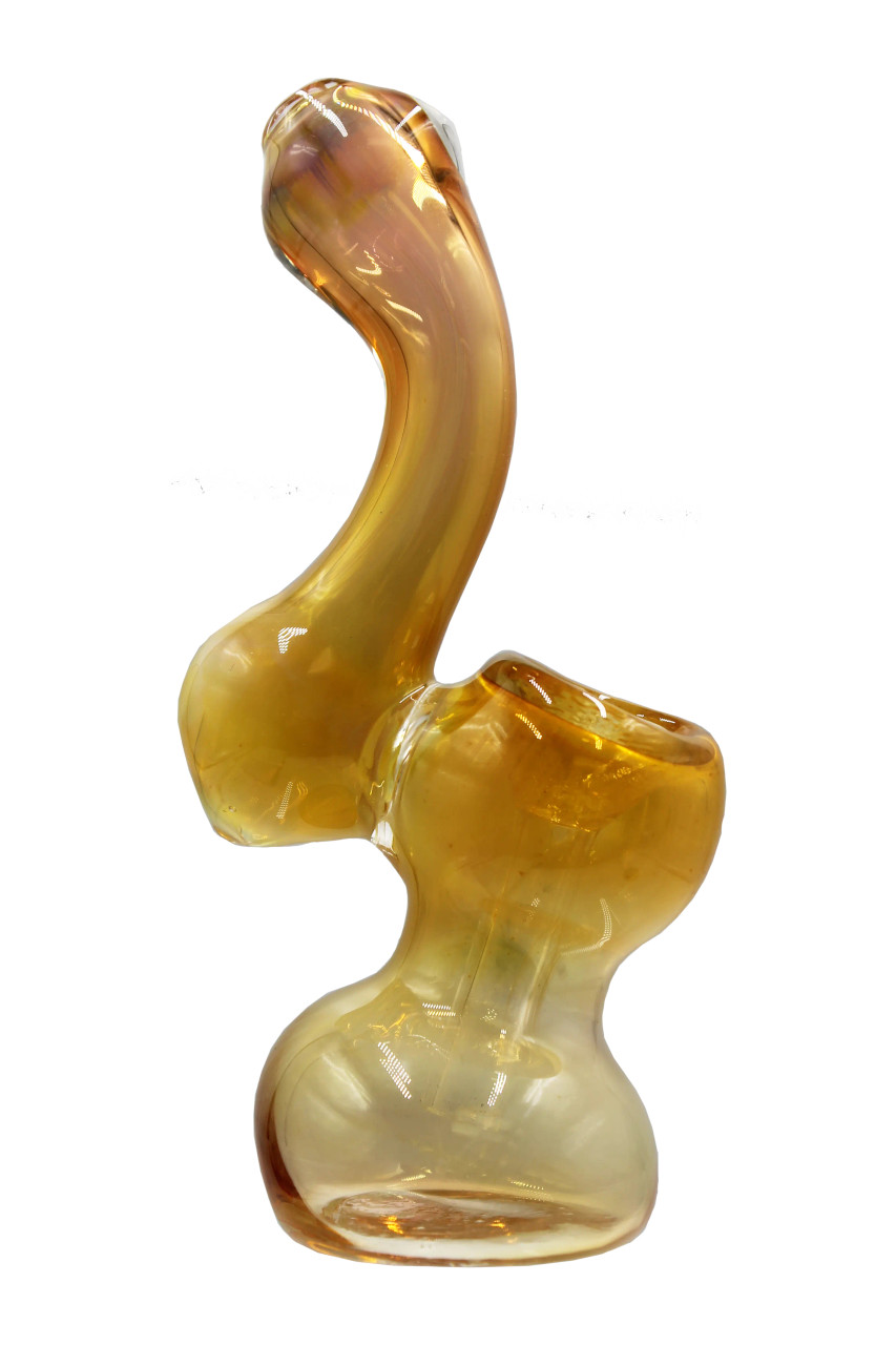 3" Silver Fumed sherlock X-mini Bubbler