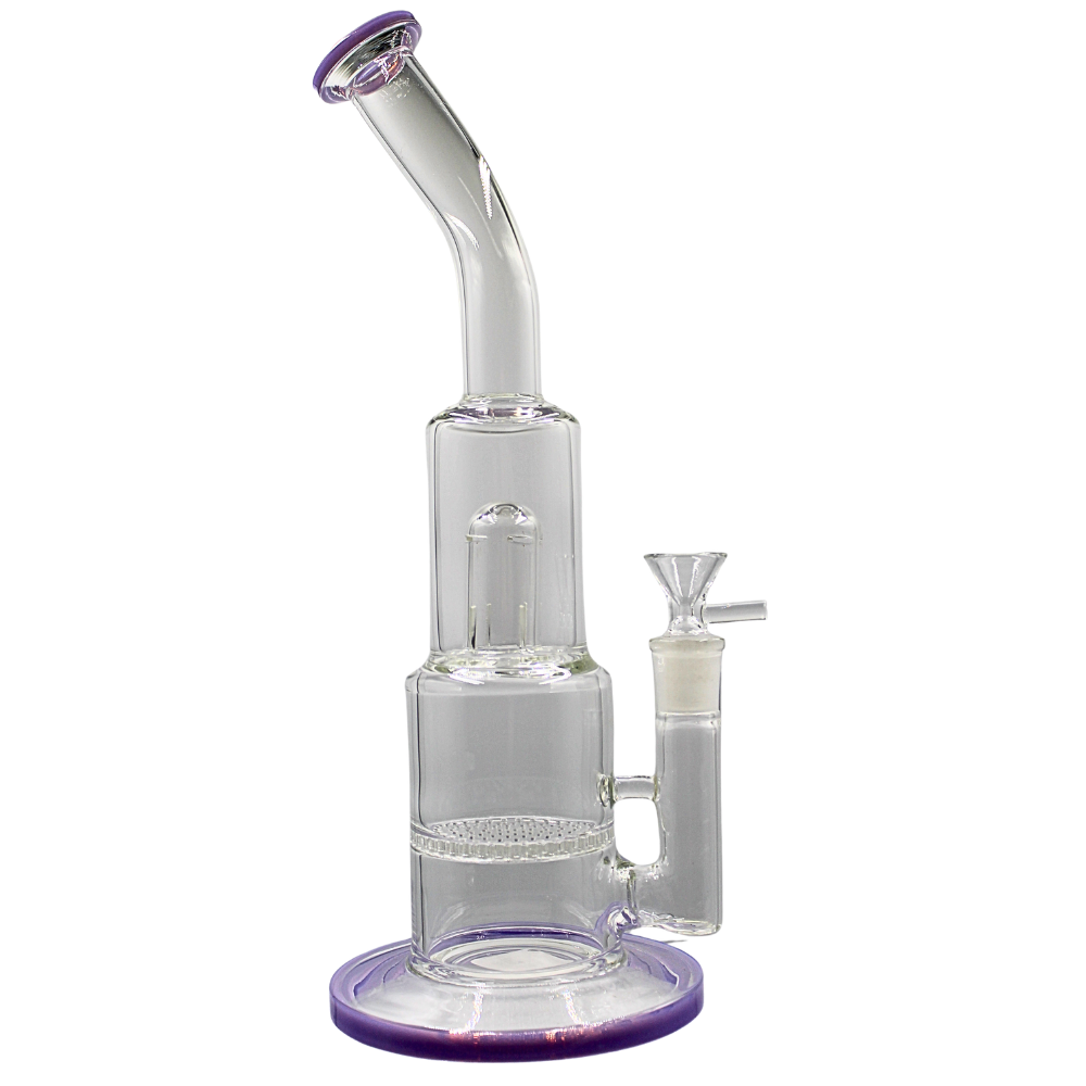 12" Honey Comb Rig w/ Splashguard
