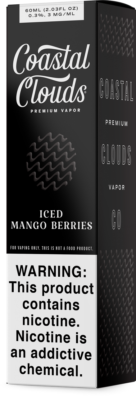 Coastal Clouds Ice Mango Berries- 60ml - 3mg