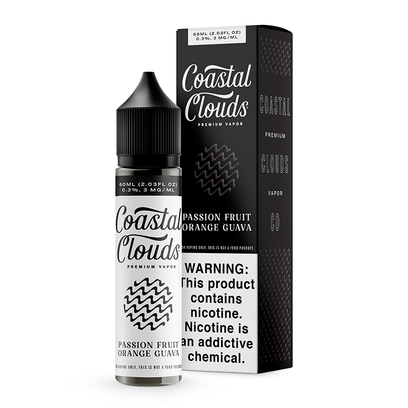 Coastal Clouds Passion Fruit Orange Guava- 60ml -3mg
