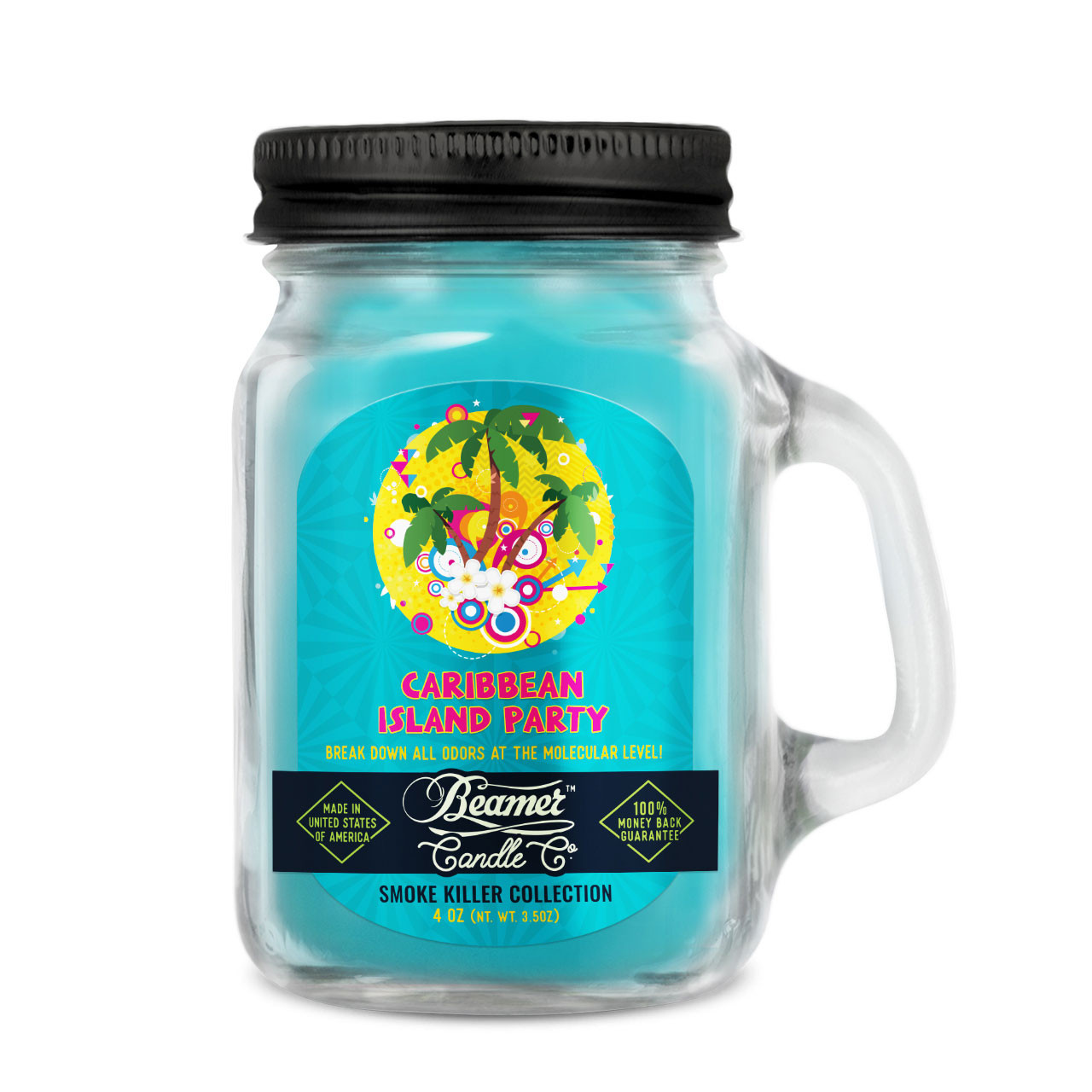 Beamer Candles Caribbean Island Party 4oz
