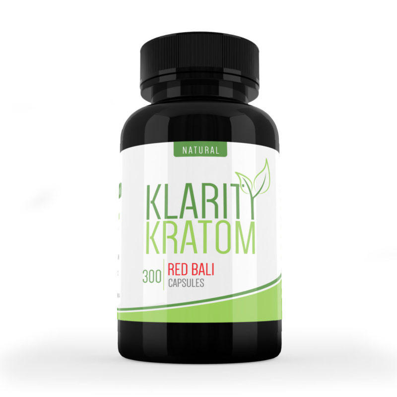 Klarity Kratom Red Bali 300ct Caps