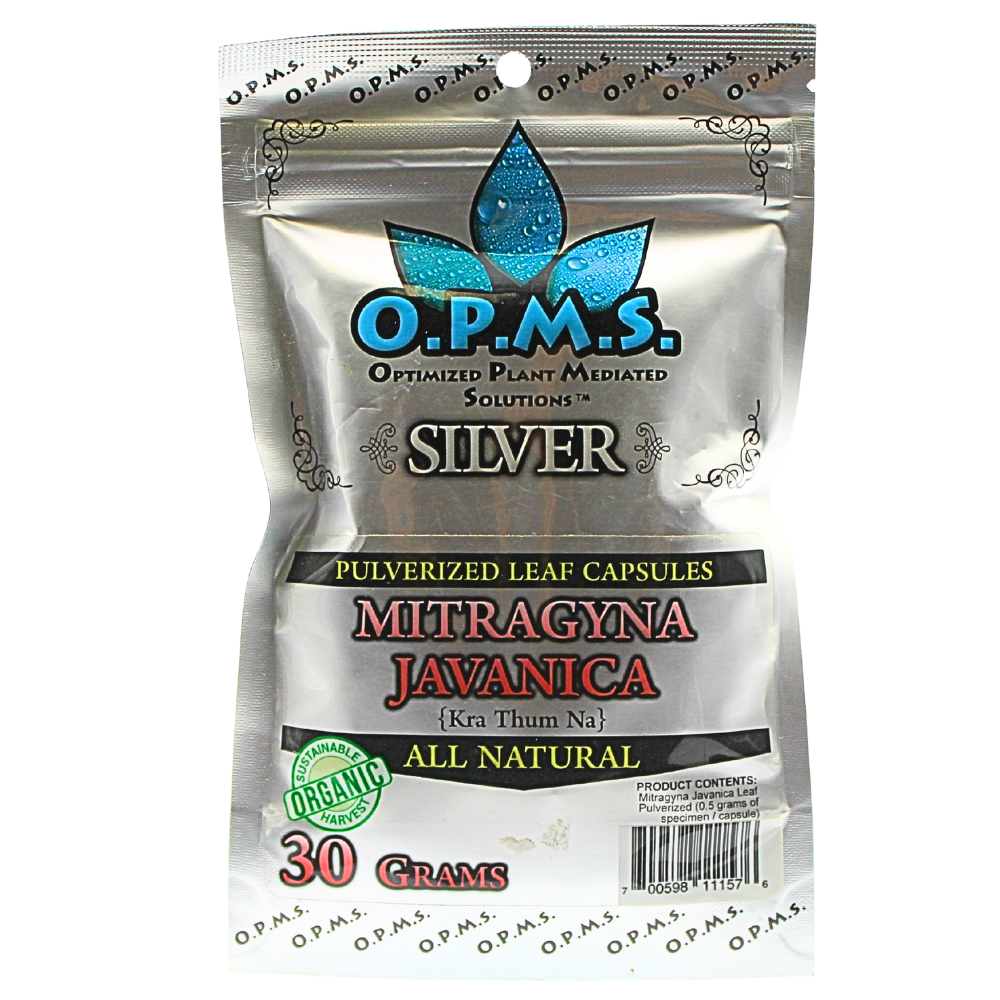 KR-OPMS-200 Mitragyna Javanica Silver 30g, 60 caps