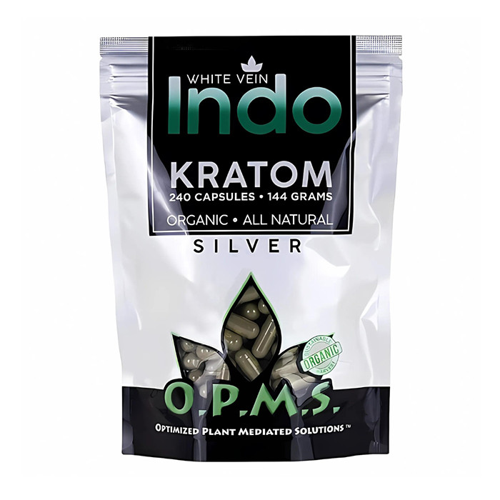 OPMS Silver White vein indo 240 caps