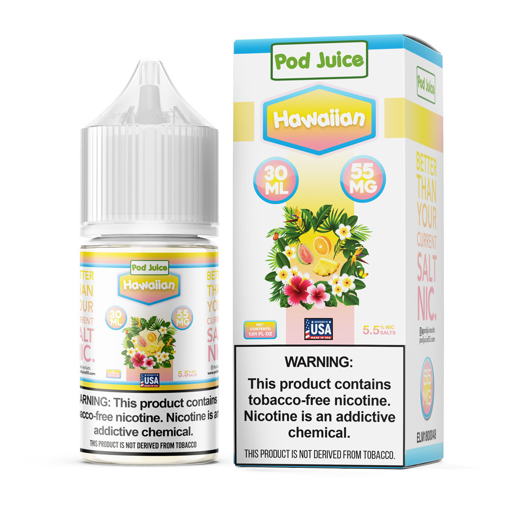 Pod Juice Hawaiian TF 35mg Salt Nicotine 30ml