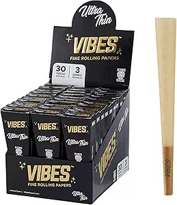 Vibes Cones Ultra Thin King Size Slim - 3pk - 30ct
