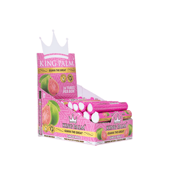 King Palm Cones Mini Guava the Great 1pk/24ct