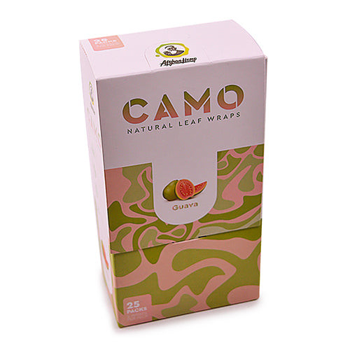 Camo Natural Wraps - Guava 25pk
