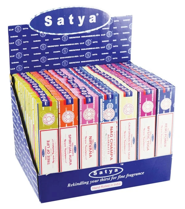 Nag Champa 15GMS Assorted Display 42pcs