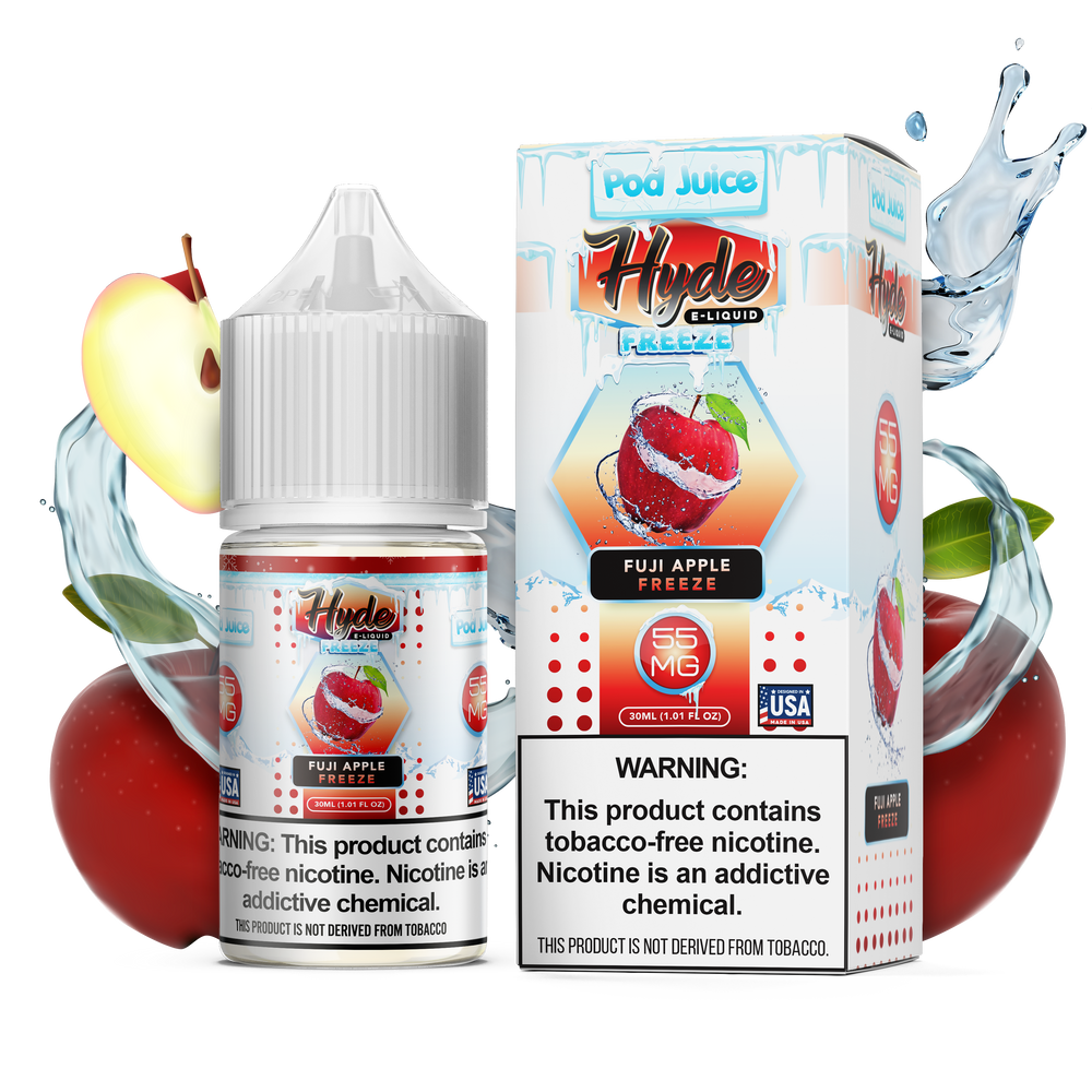Hyde x Pod Juice Fuji Apple Freeze TF 35mg Salt Nicotine 30ml