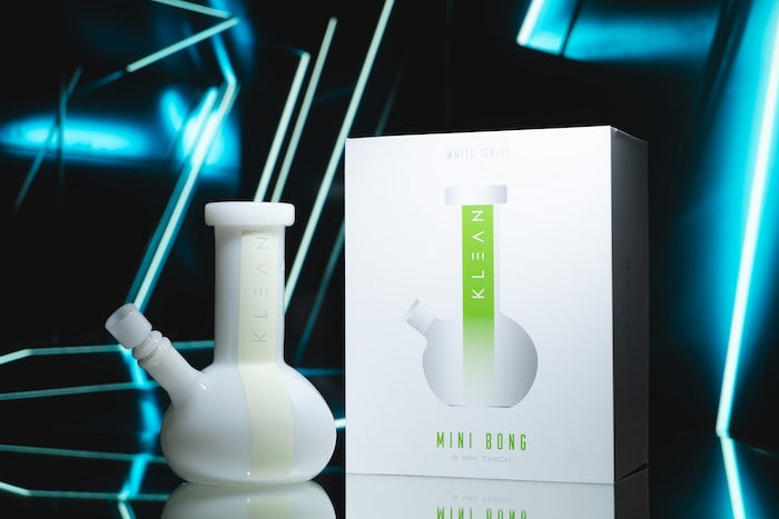 Klean -  8" Round Bottom Shape Mini Water Pipe