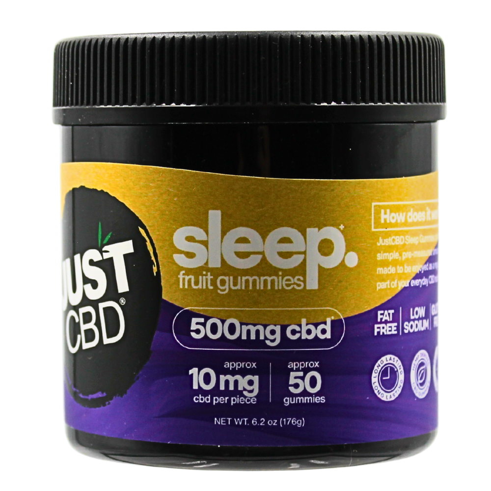 Just CBD - Sleep Fruit Gummies 500mg Jar