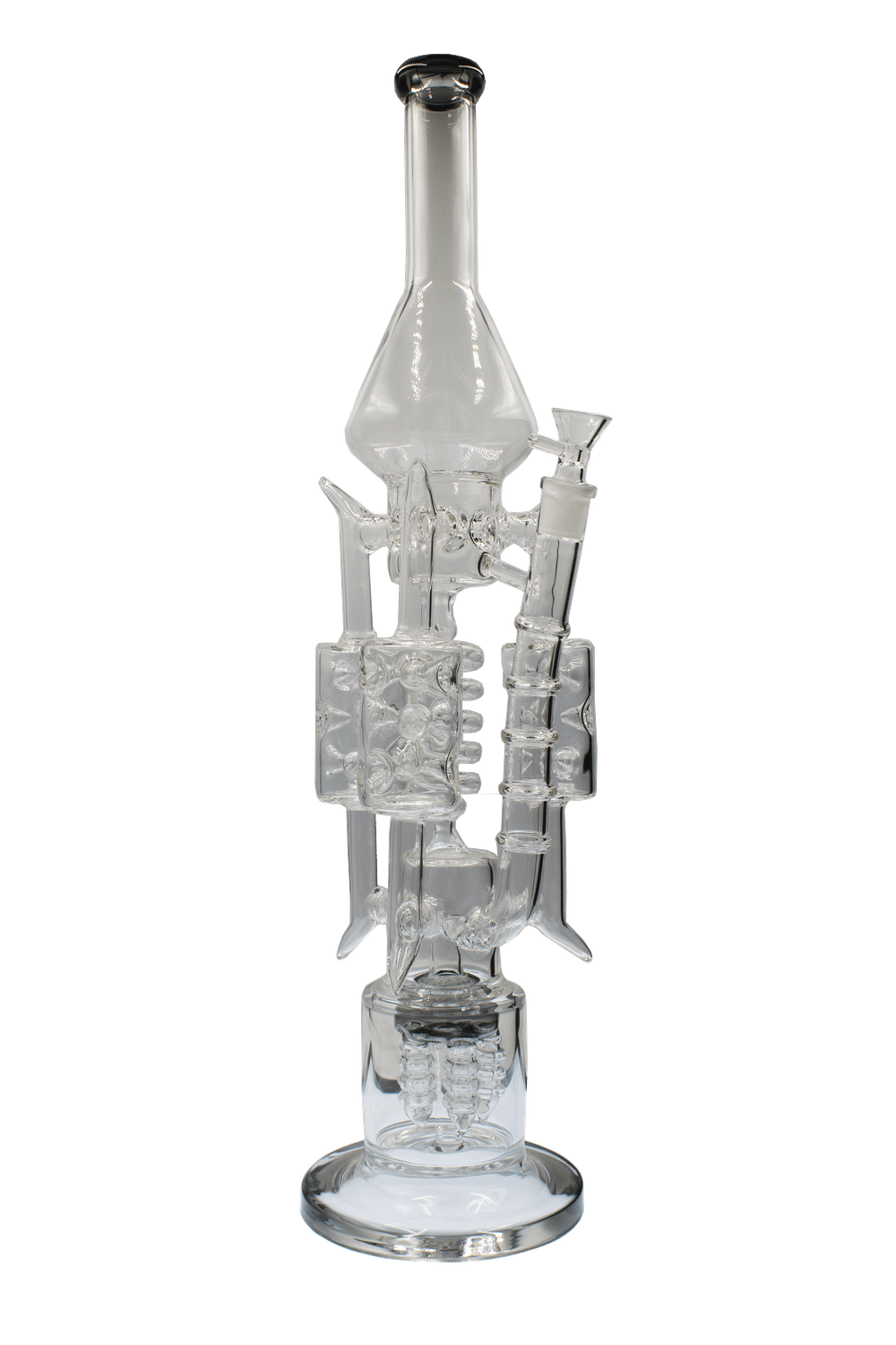 18" Multi-Chamber Spiral Water Pipe