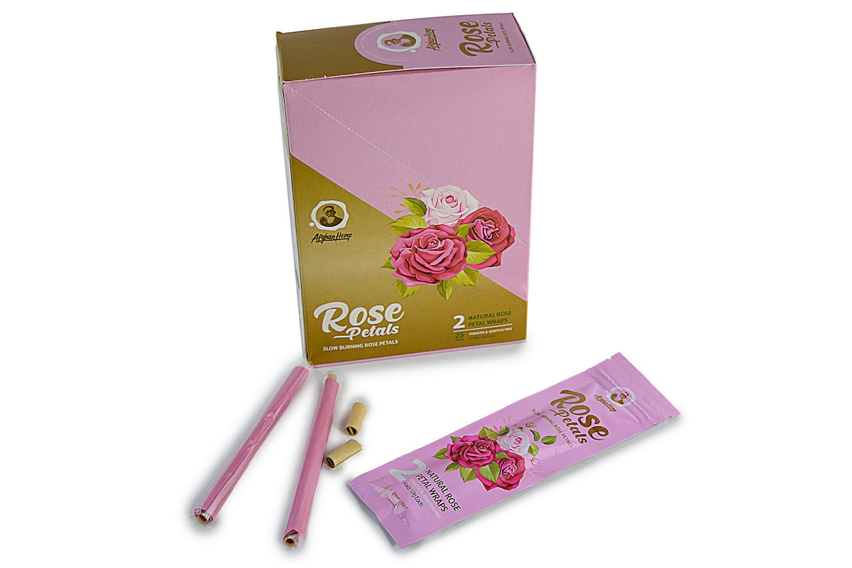 Afghan Hemp Rose Petals 2/25pk