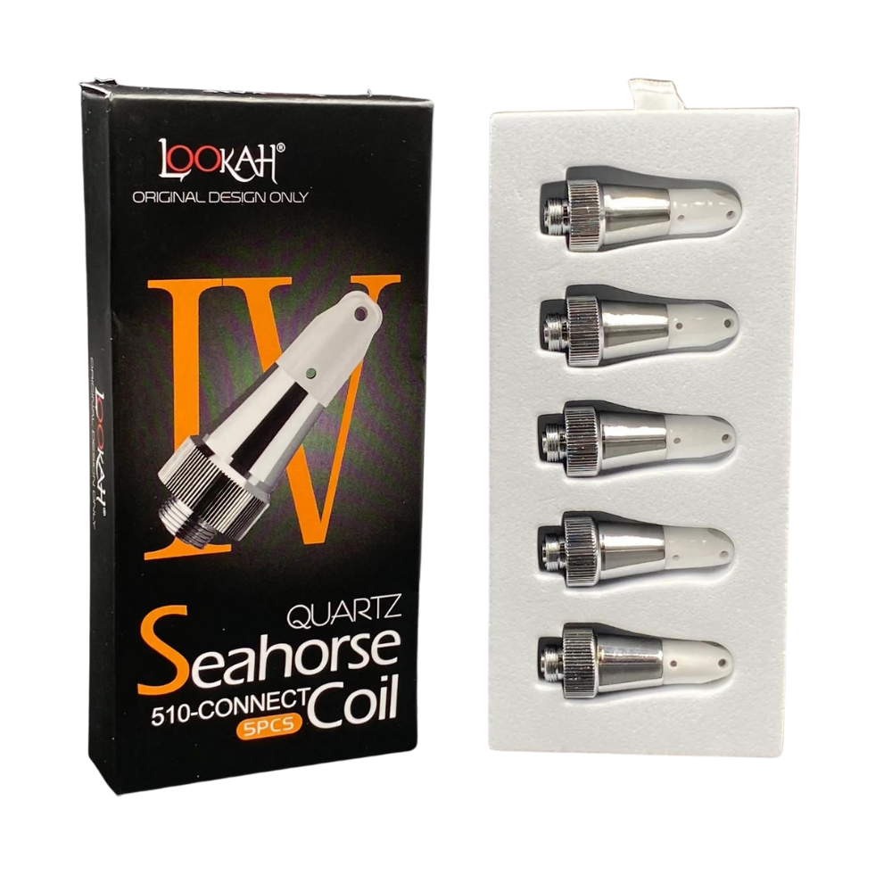 Lookah Replacement Coils Seahorse Coil IV Quartz 5pk