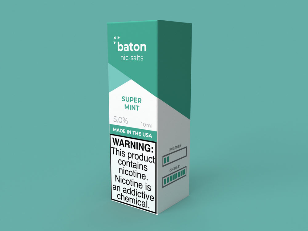 Baton Salts Super Mint 25mg 10ml