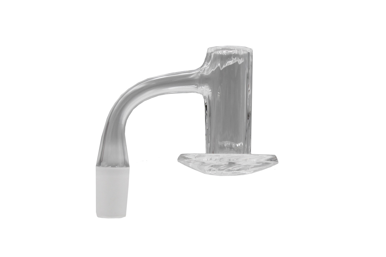 Faceted Blender Quartz Banger - 14mm