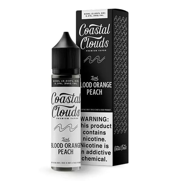 Coastal Clouds Iced Blood Orange Peach 60ml 6mg