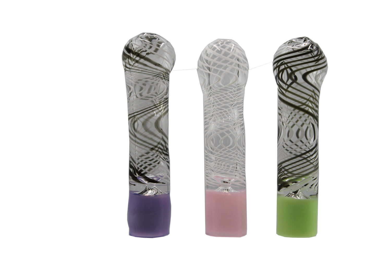 3" Reserse Style Chillum w/ Color Accent 2pk
