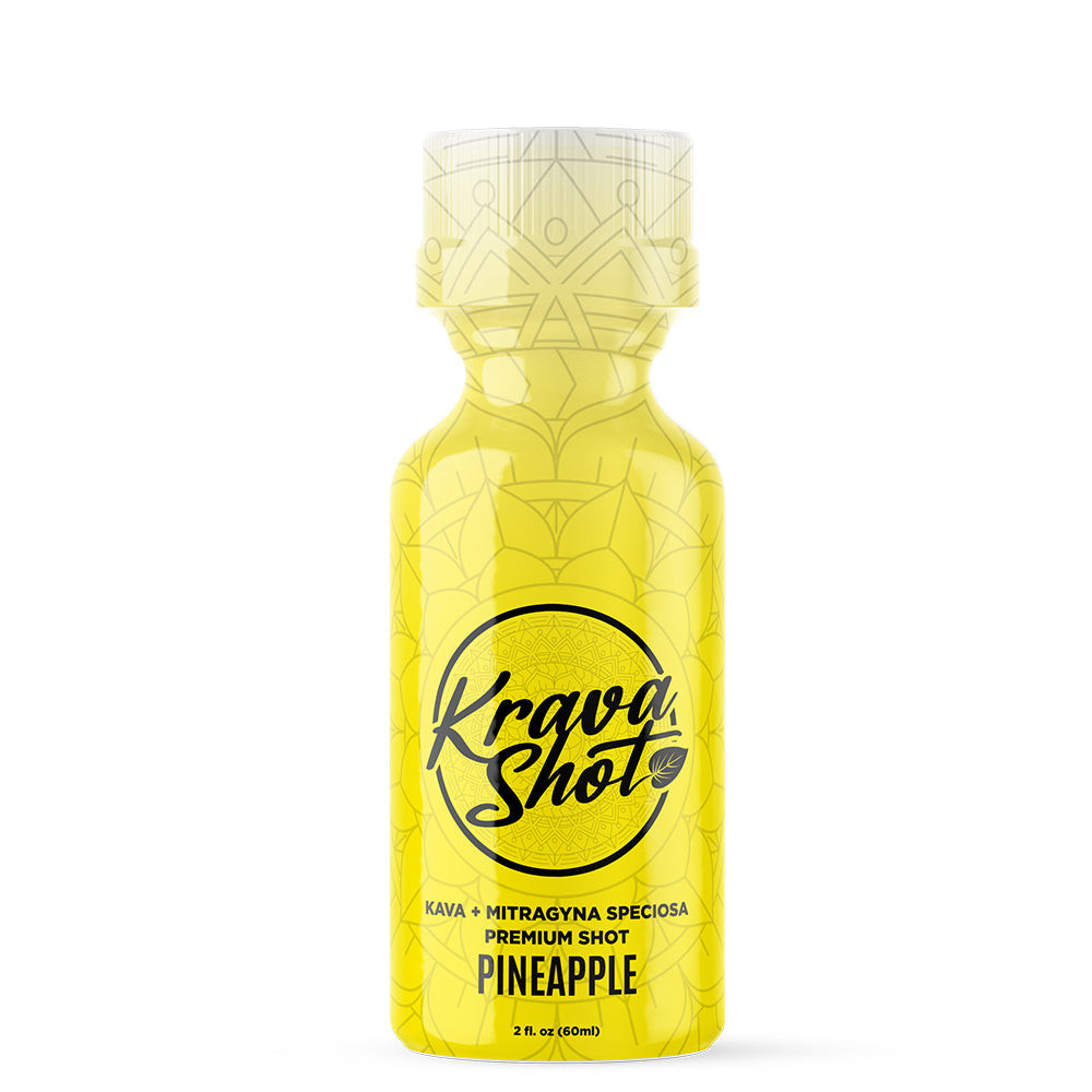 Krava Shot Kratom and Kava Extract Shot 2oz