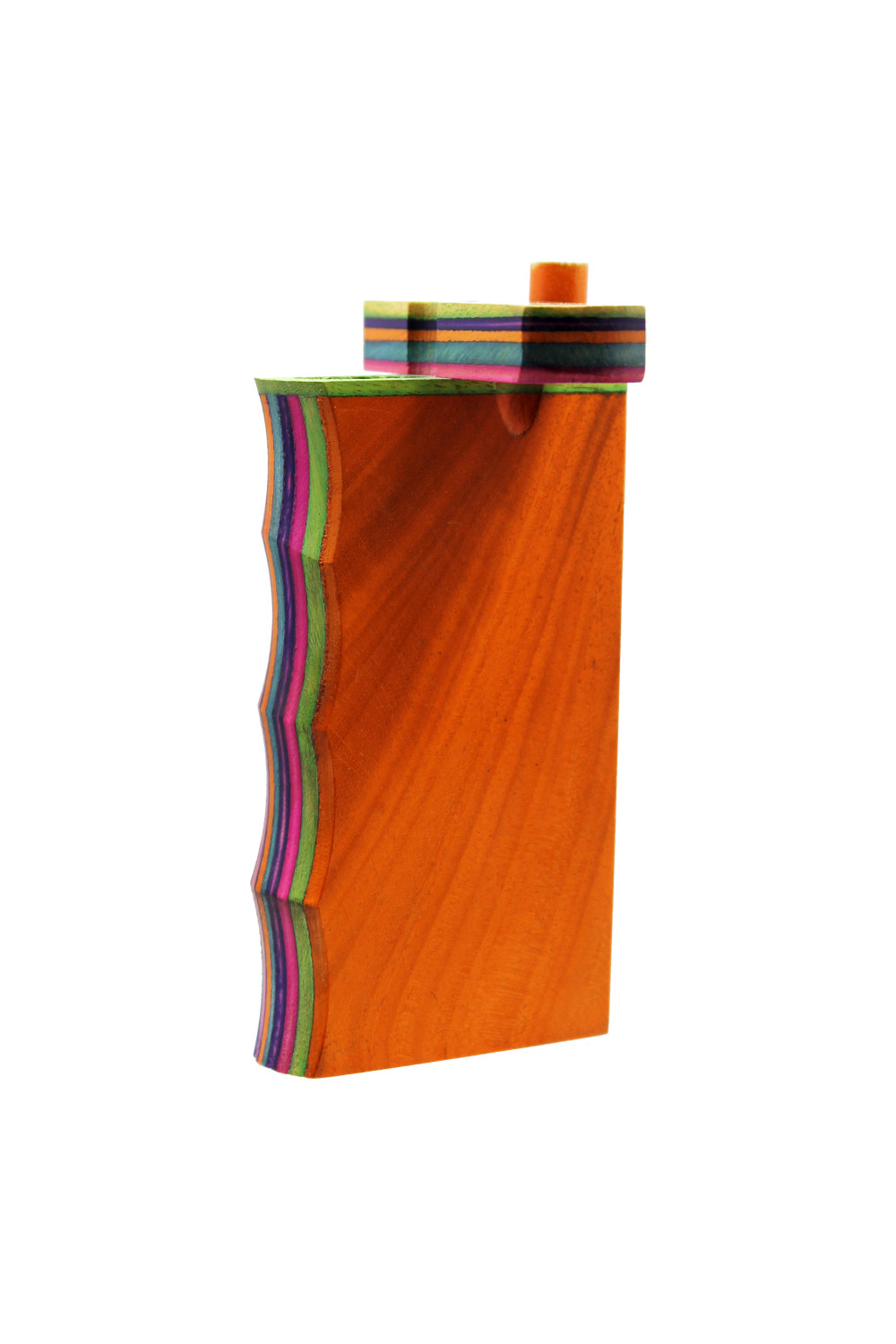 4" Multi-Color Dugout with metal cig
