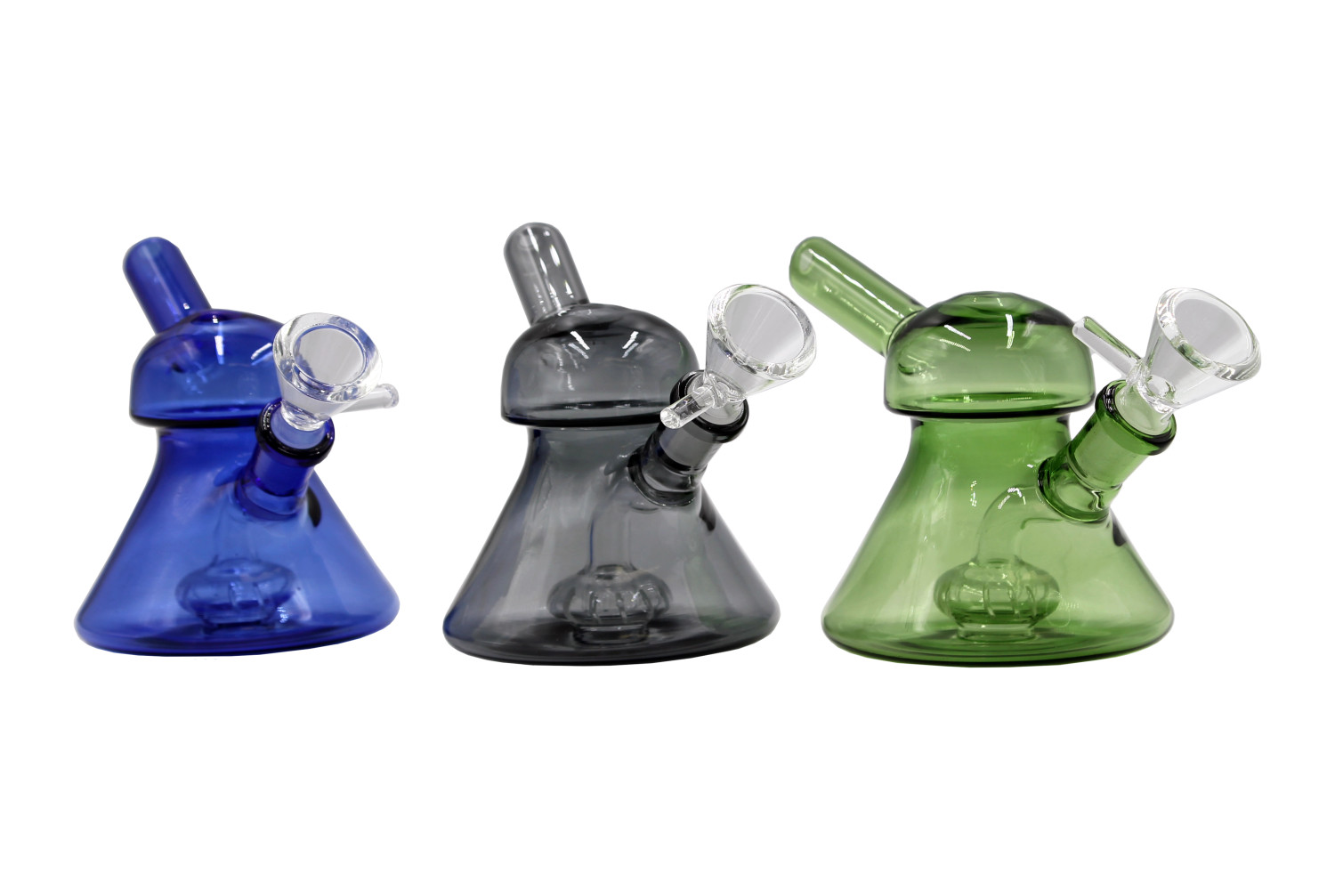 5" Solid Color beaker Shape Mini Water Pipe