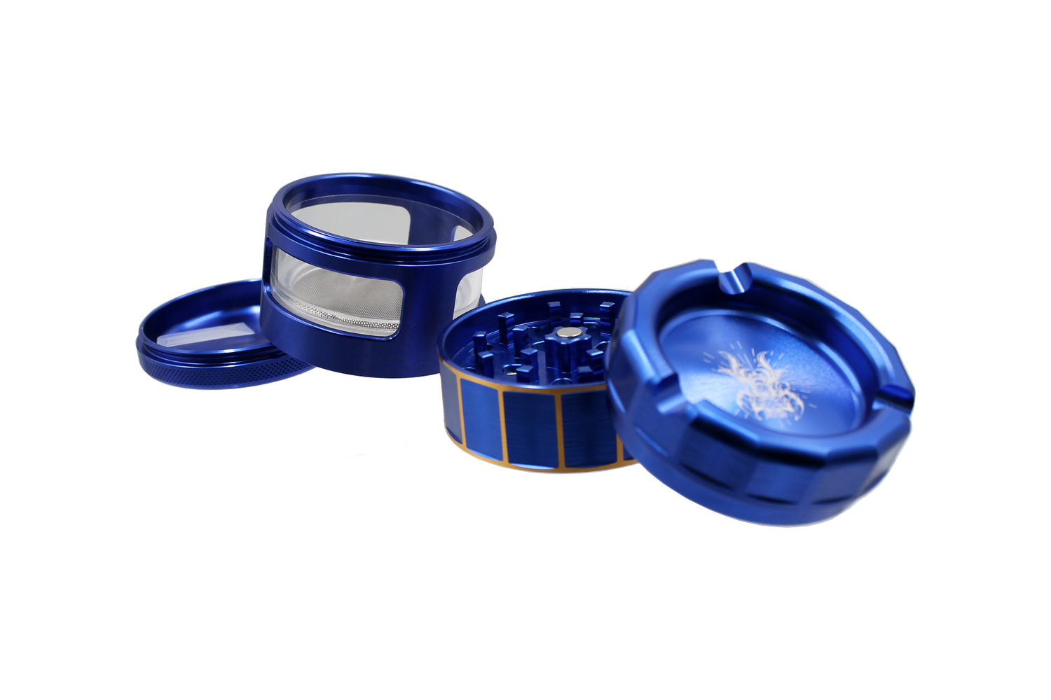 Shredder 4 Piece Removable Screen Grinder #46
