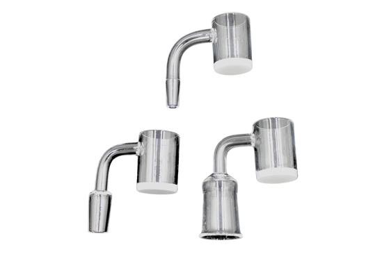 Flattop Quartz Banger 90* White Bottom