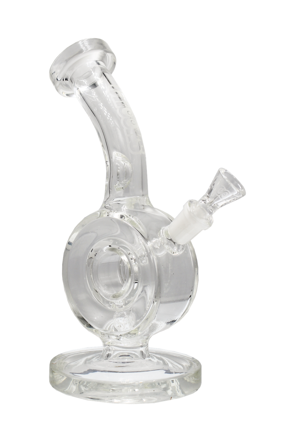 10" Crooks Clear Edition Doughnut Mini Water Pipe