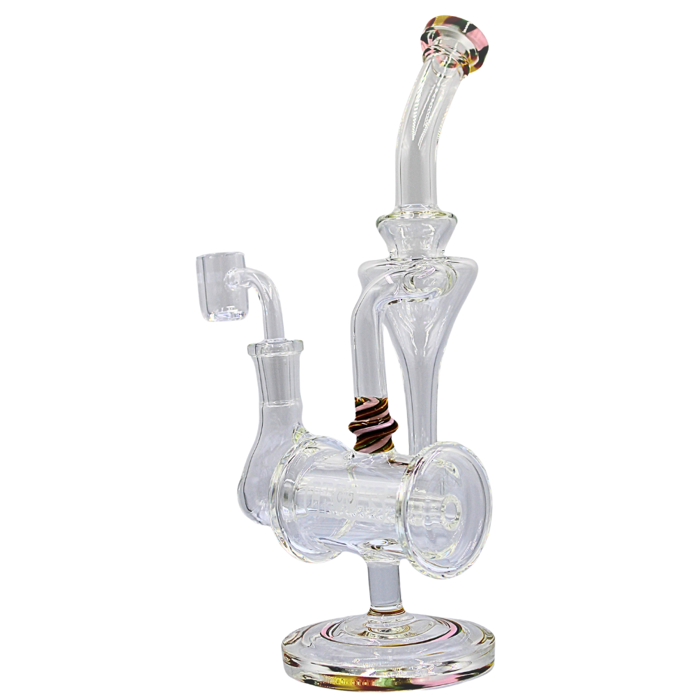 Crooks - 10" Barrel Inline Reversal Recycler Rig