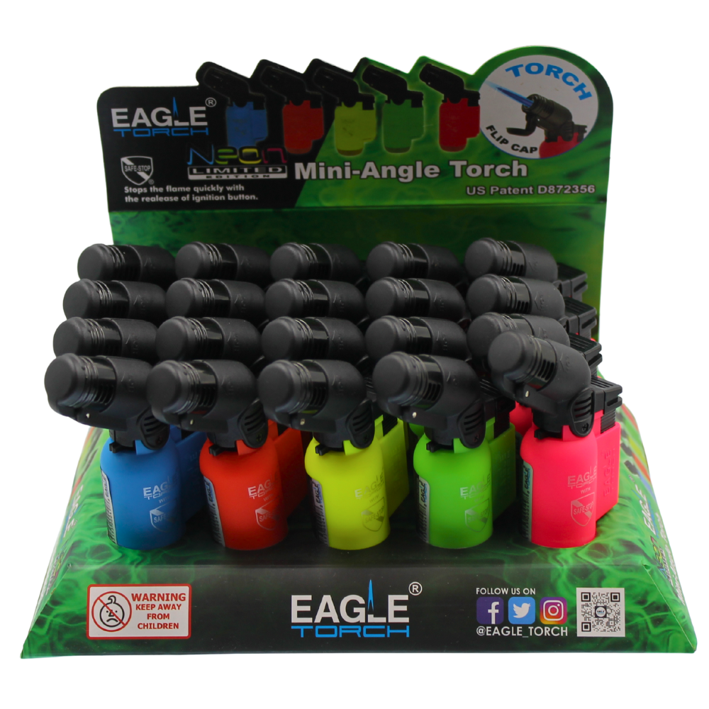Eagle Torch - Neon Mini Angle Torch