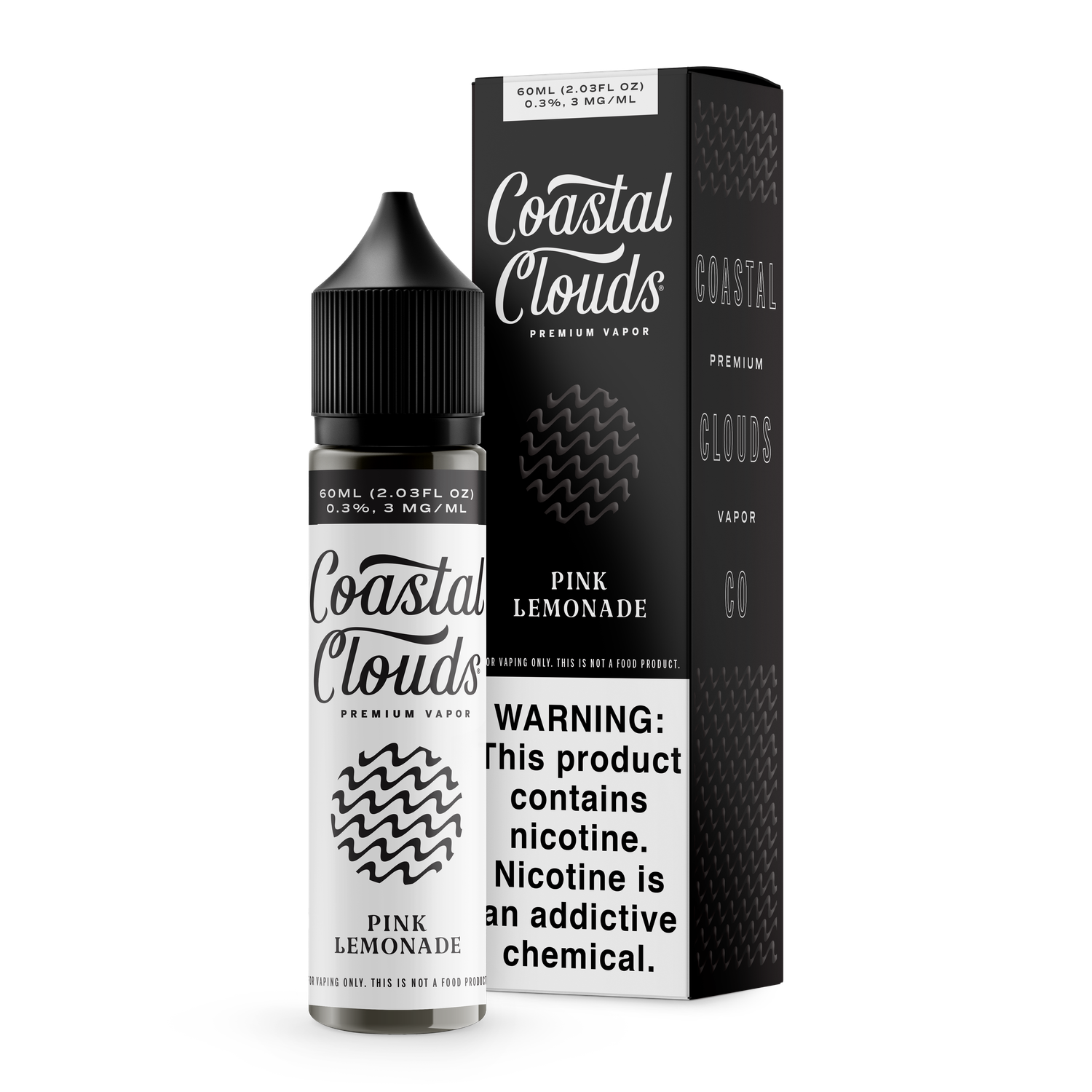 Coastal Clouds Pink Lemonade- 60ml -3mg