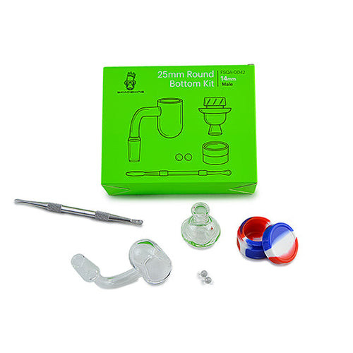 25mm Round Bottom Kit 14mm Male