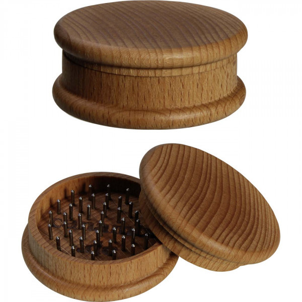 3in 2pc Round Wooden Grinder